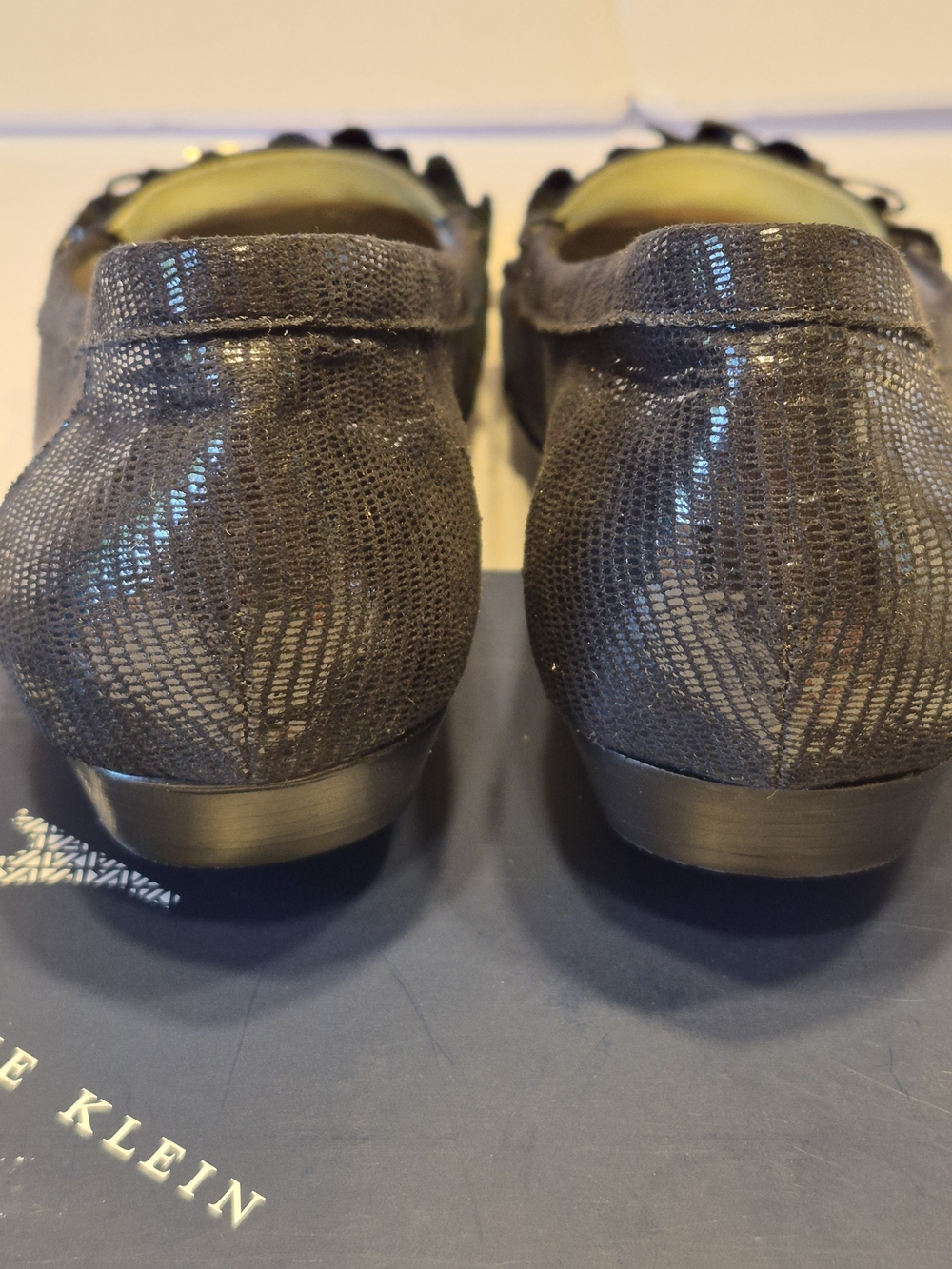 Anne Klein Black Women's Loafer Flats - Picture 5 of 7